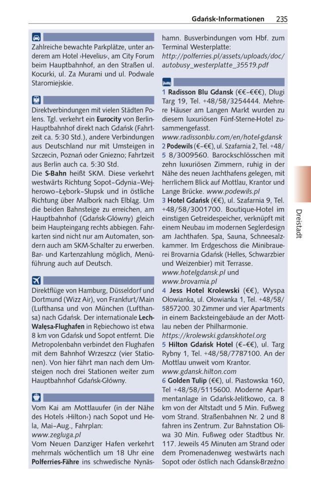 TRESCHER Reiseführer Polnische Ostseeküste