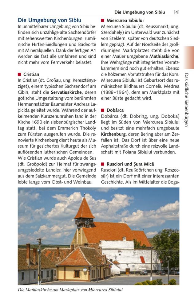 TRESCHER Reiseführer Siebenbürgen