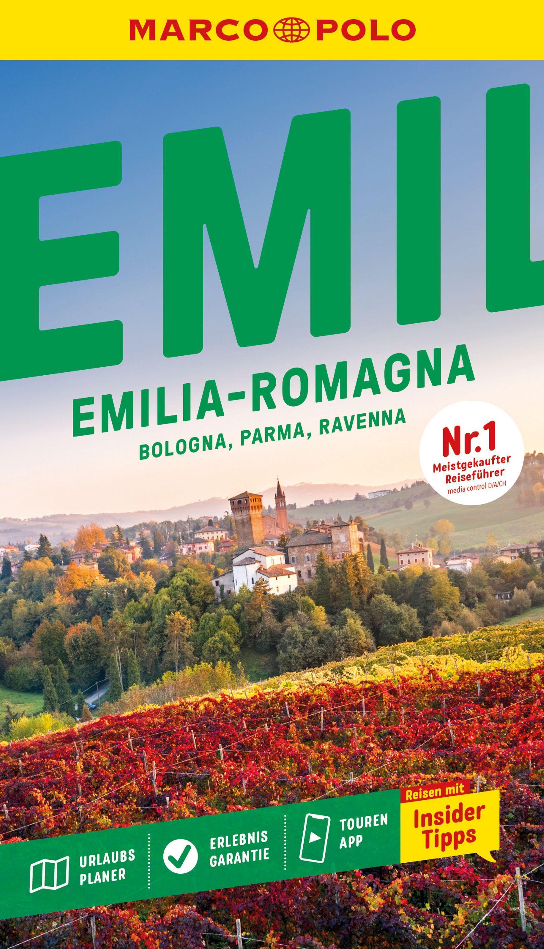 MARCO POLO Reiseführer Emilia-Romagna, Bologna, Parma, Ravenna