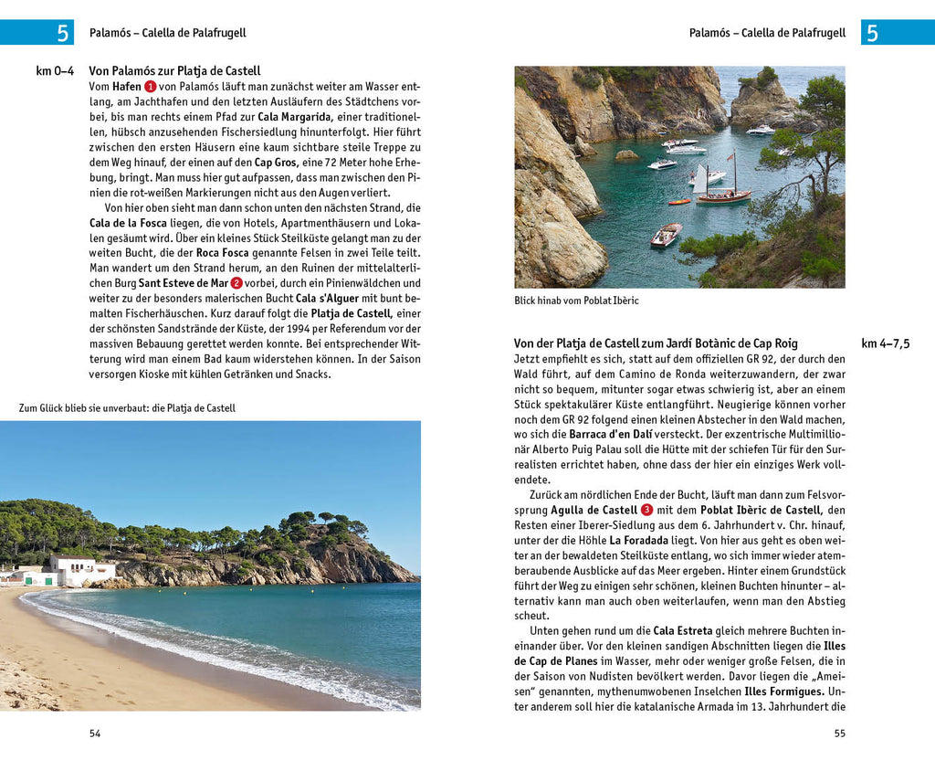 Costa Brava zu Fuß erleben