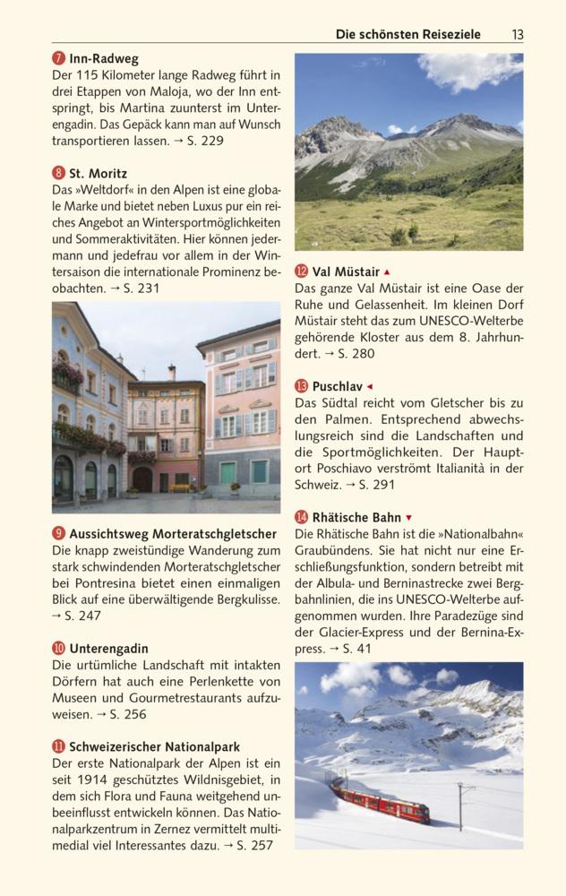 TRESCHER Reiseführer Graubünden