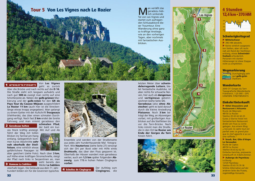 Gorges du Tarn, Cevennen