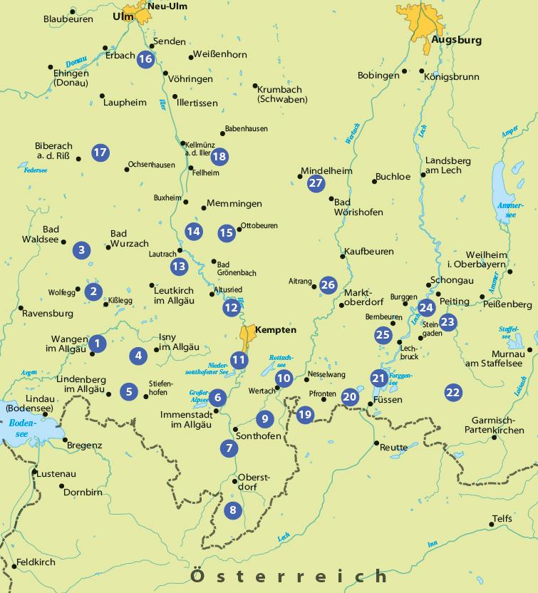 BVA Die 27 schönsten E-Bike Touren im Allgäu