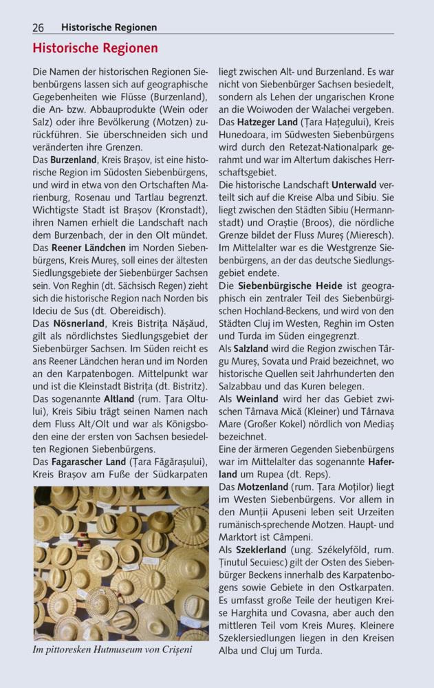 TRESCHER Reiseführer Siebenbürgen