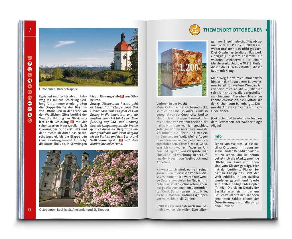 KOMPASS Wanderführer Wandertrilogie Allgäu, 84 Touren mit Extra-Tourenkarte