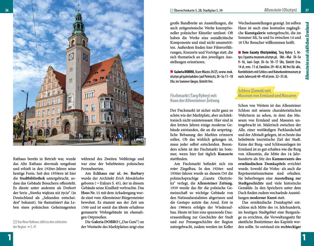 Reise Know-How Reiseführer Masurische Seen und Ermland