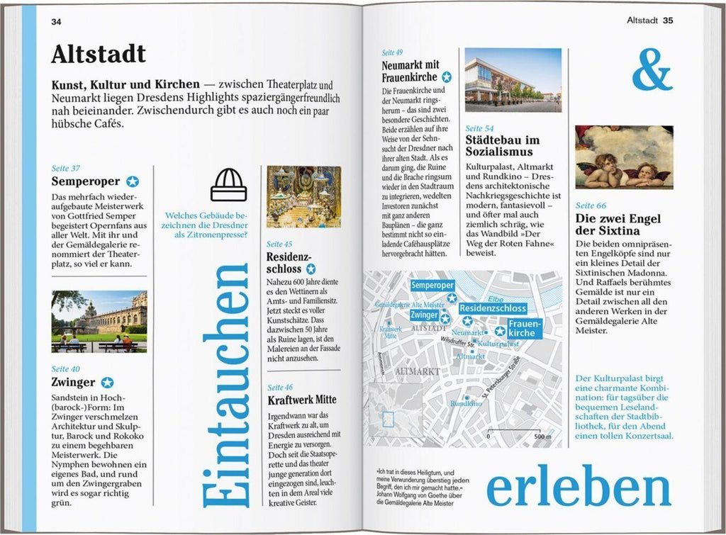DUMONT Reise-Taschenbuch Reiseführer Dresden & Sächsische Schweiz