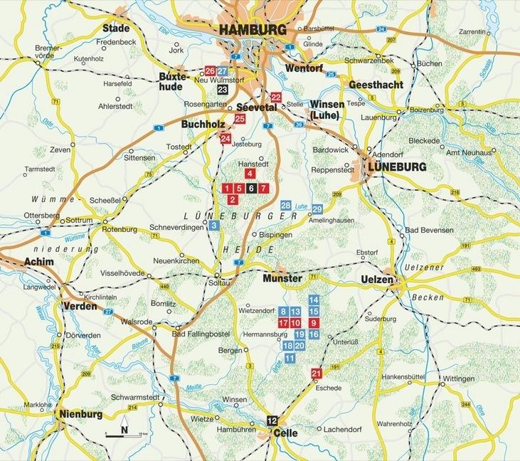 Einfach glücklich wandern - Lüneburger Heide