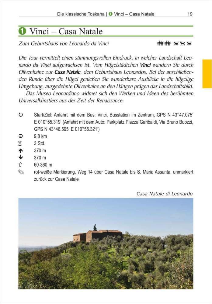 Toskana 30 Touren im Hügelland, dem Apennin und den Apuanischen Alpen