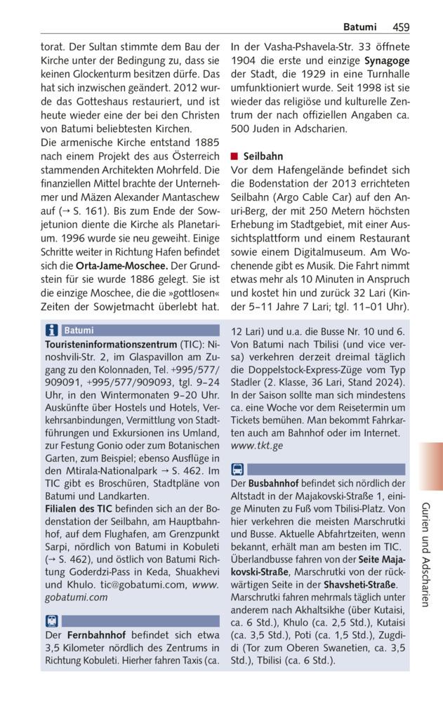 TRESCHER Reiseführer Georgien