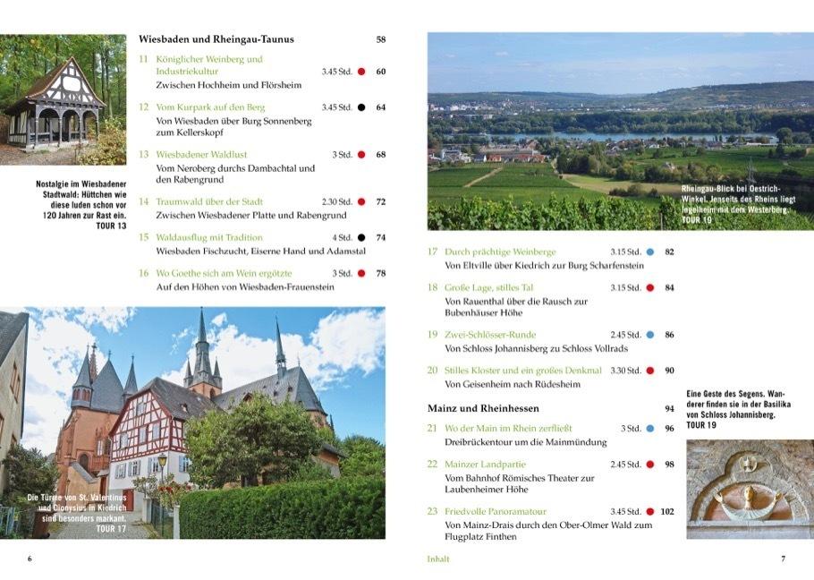 Wanderungen für Langschläfer Rhein-Main