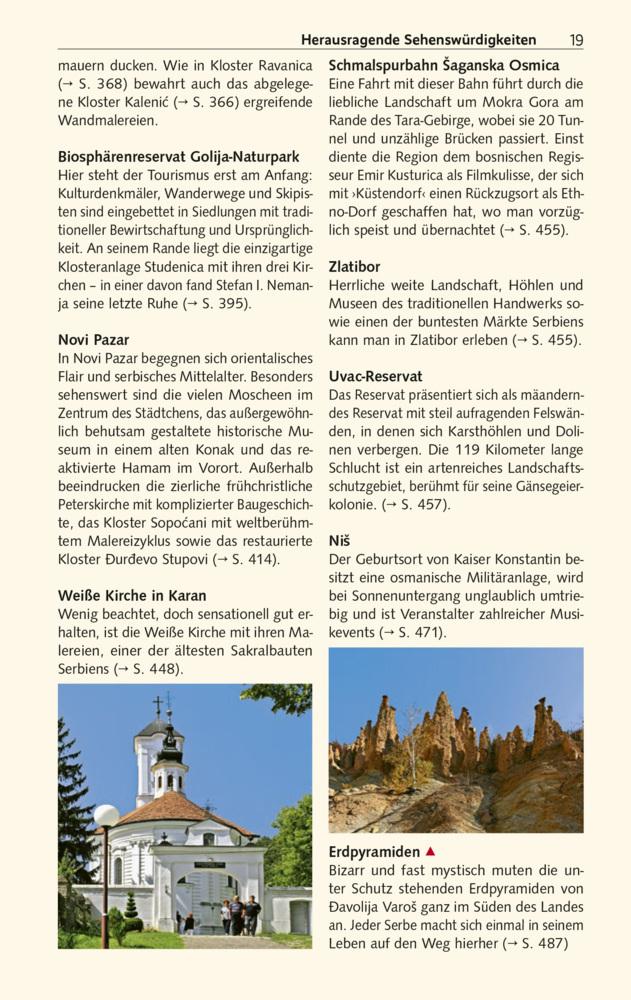 TRESCHER Reiseführer Serbien