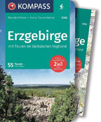 KOMPASS Wanderführer Erzgebirge, 55 Touren mit Extra-Tourenkarte