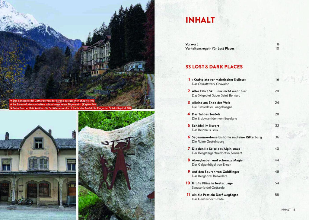 Lost & Dark Places Schweizer Alpen