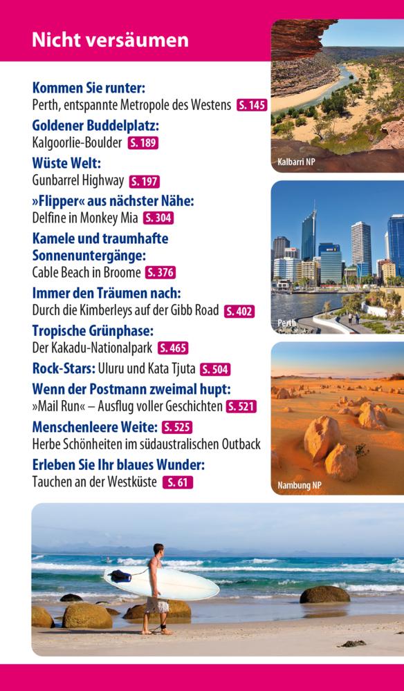 Reise Know-How Reiseführer Australien - Westen und Zentrum