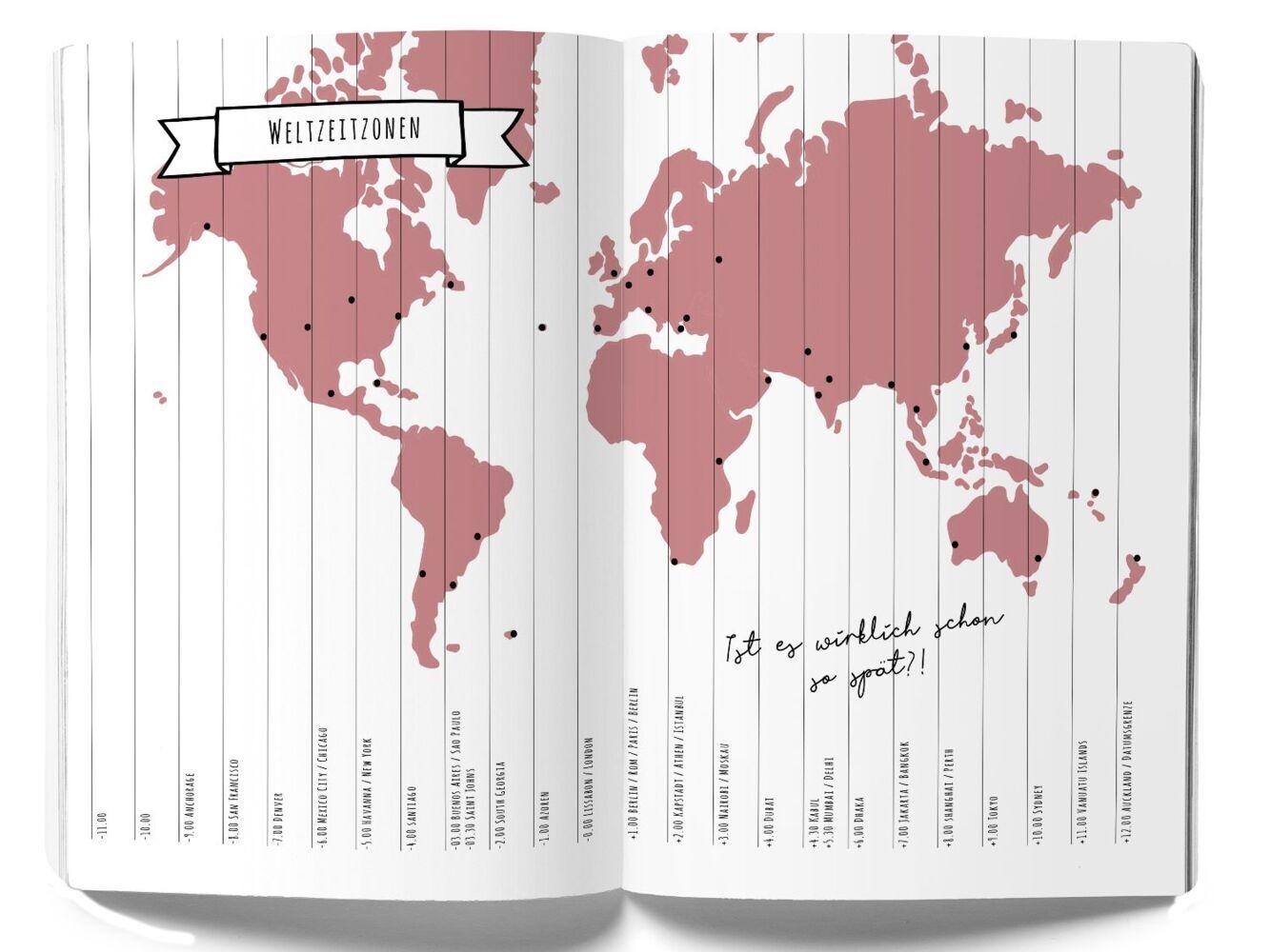 GuideMe Reisetagebuch Travel Diary \"Welt\"