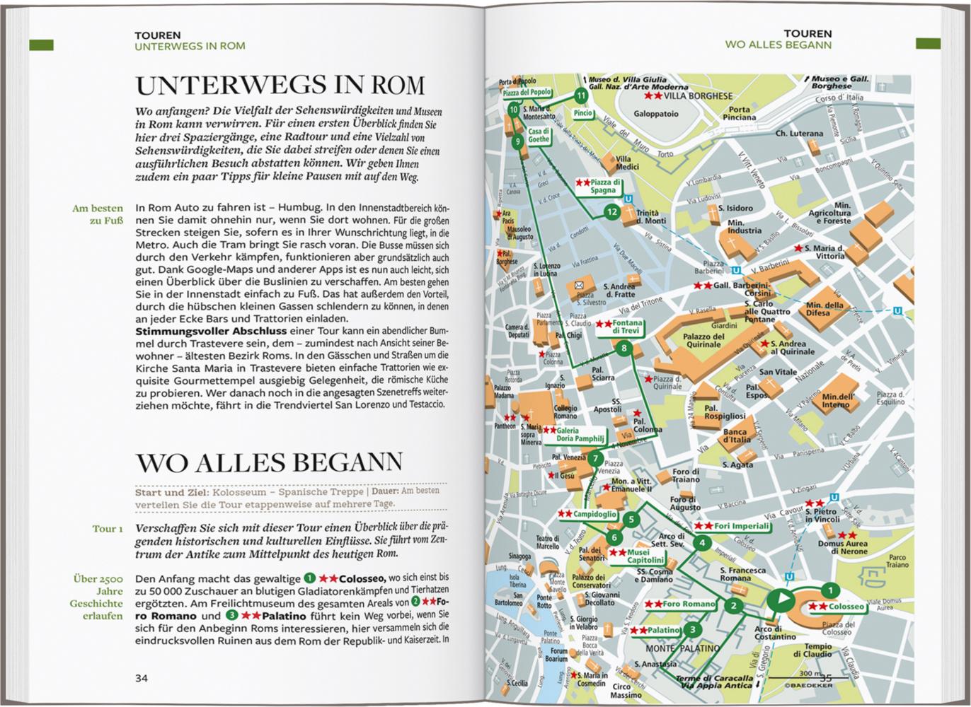 Baedeker Reiseführer Rom