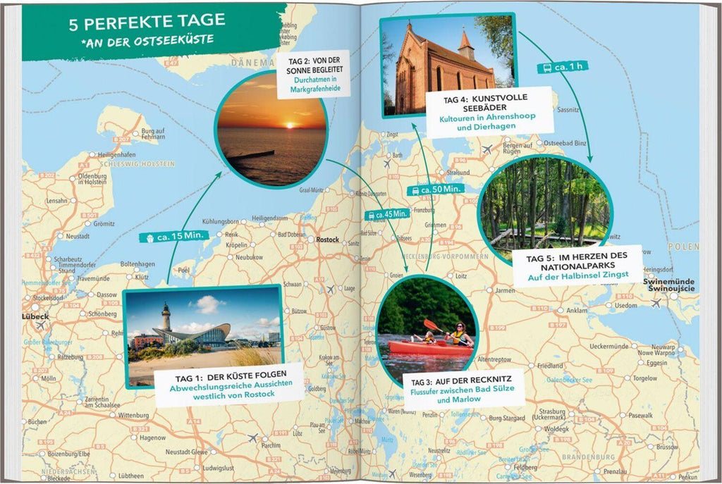 MARCO POLO OUTDOOR GUIDE Reiseführer Ostseeküste Mecklenburg-Vorpommern