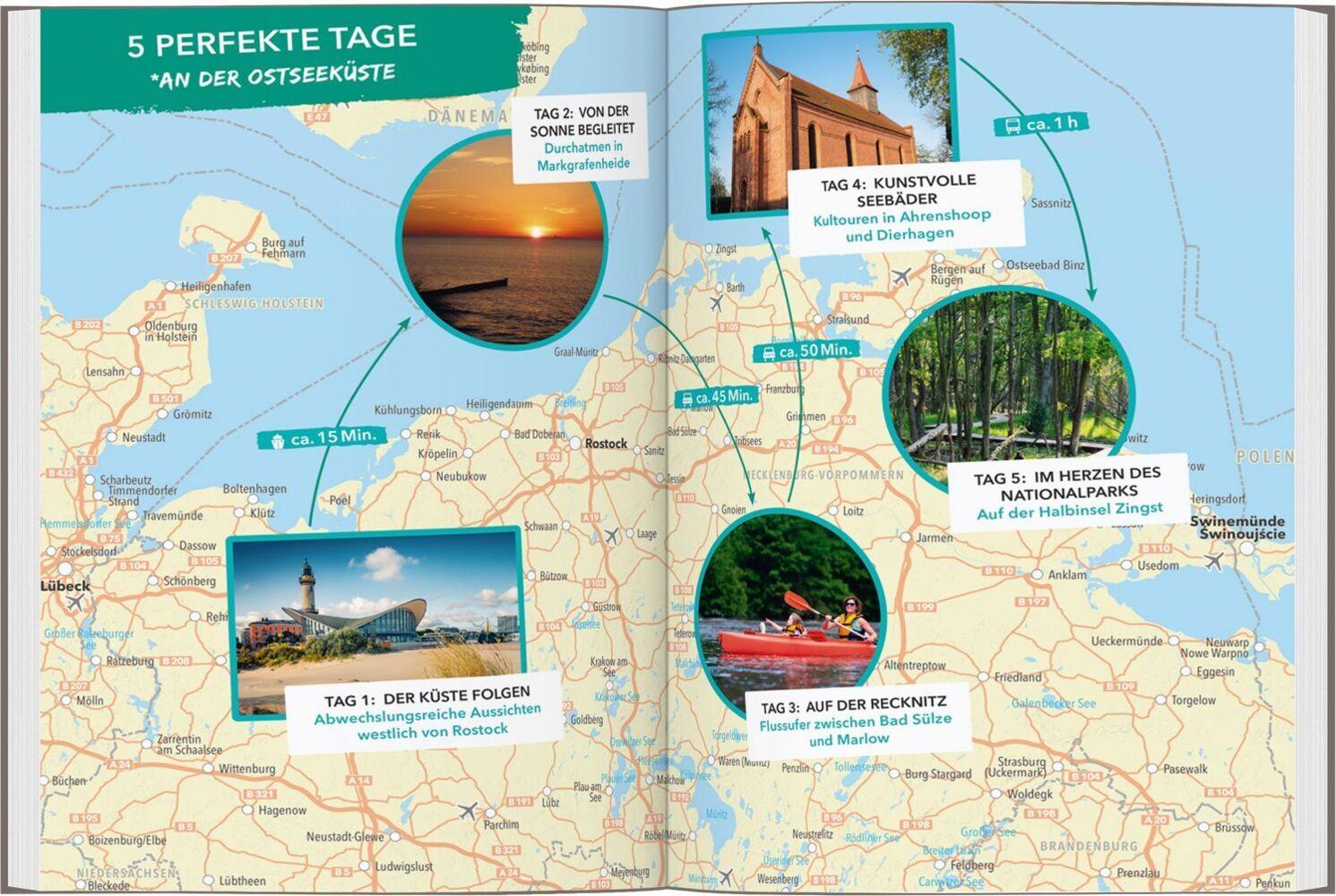 MARCO POLO OUTDOOR GUIDE Reiseführer Ostseeküste Mecklenburg-Vorpommern