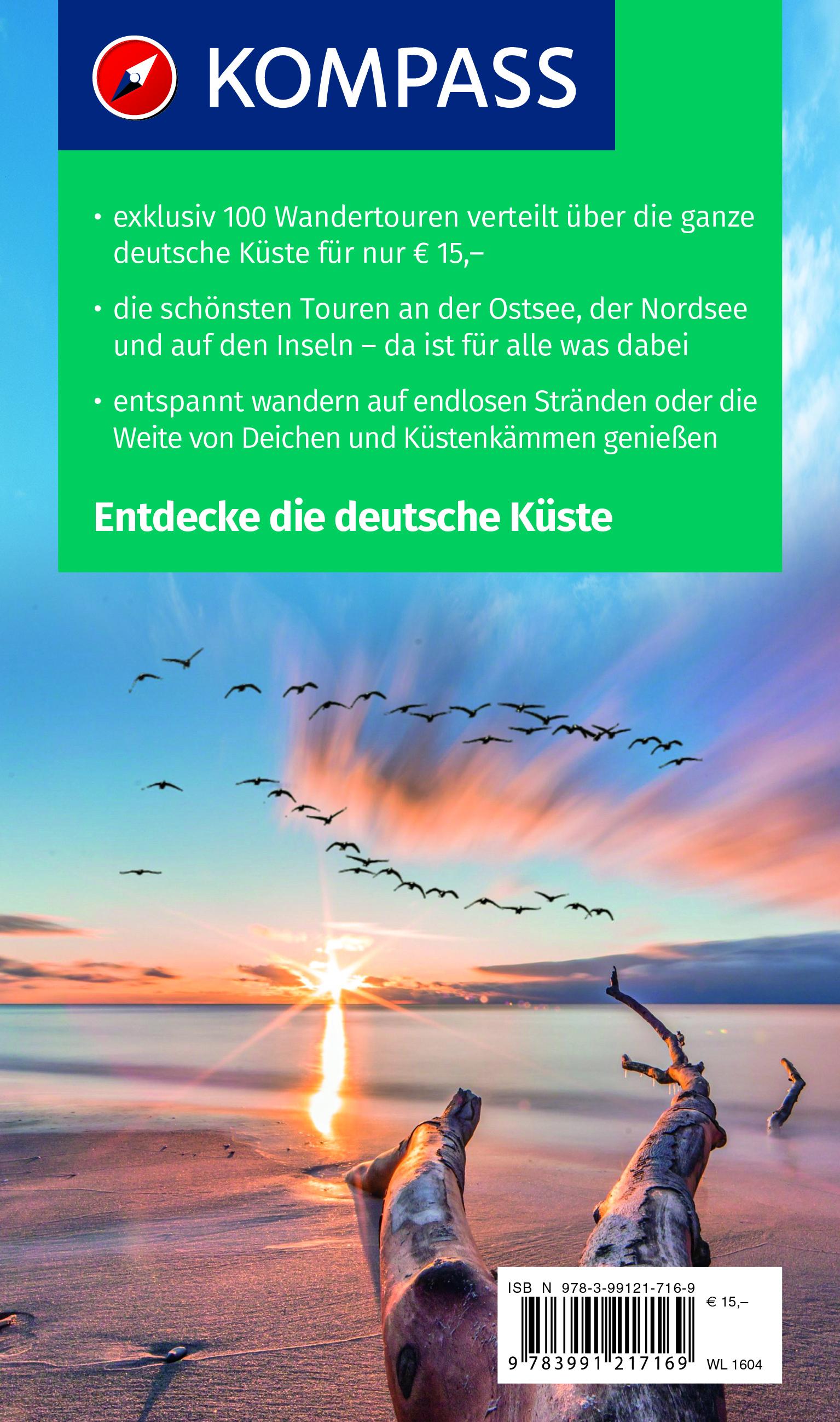 KOMPASS Wanderlust Deutsche Küste