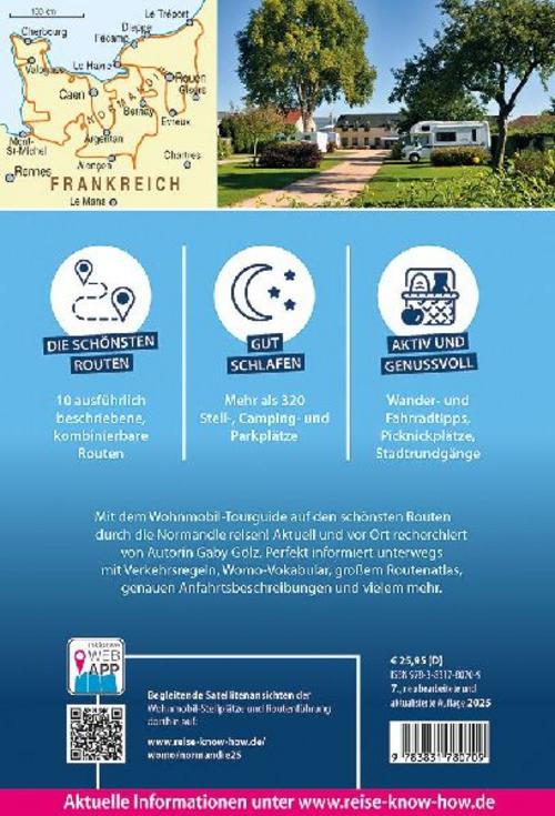 Reise Know-How Wohnmobil-Tourguide Normandie
