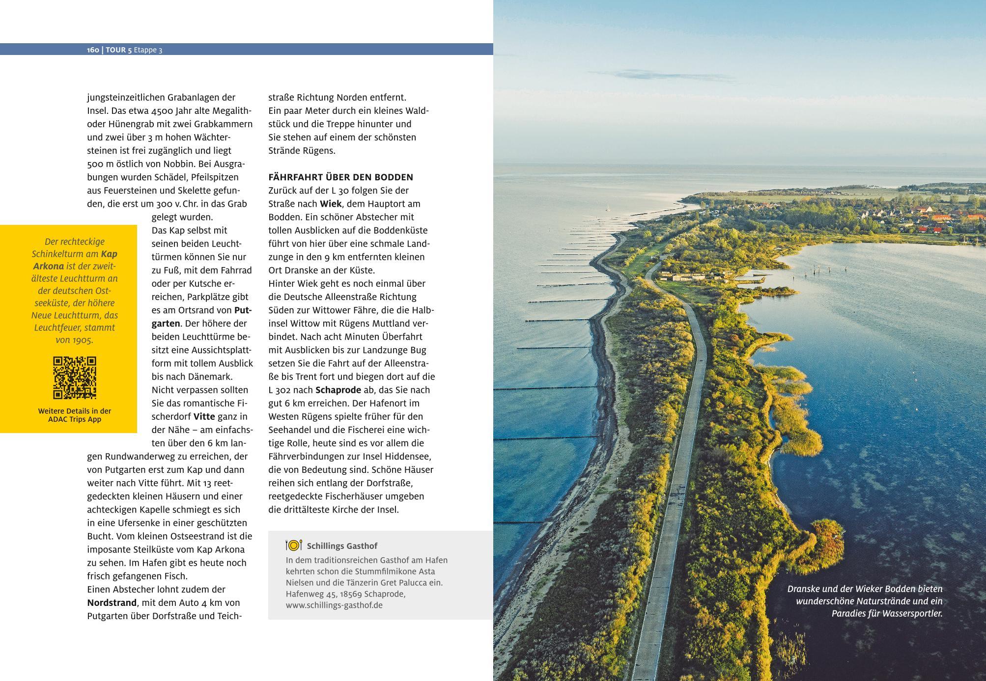 ADAC Roadtrips Mecklenburg-Vorpommern mit Ostseeküste