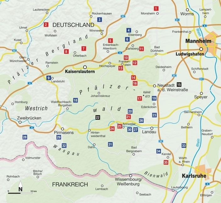 Vergessene Pfade Pfalz