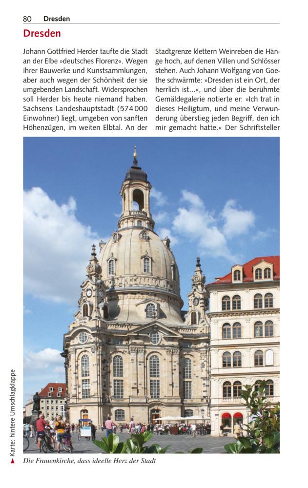 TRESCHER Reiseführer Sachsen