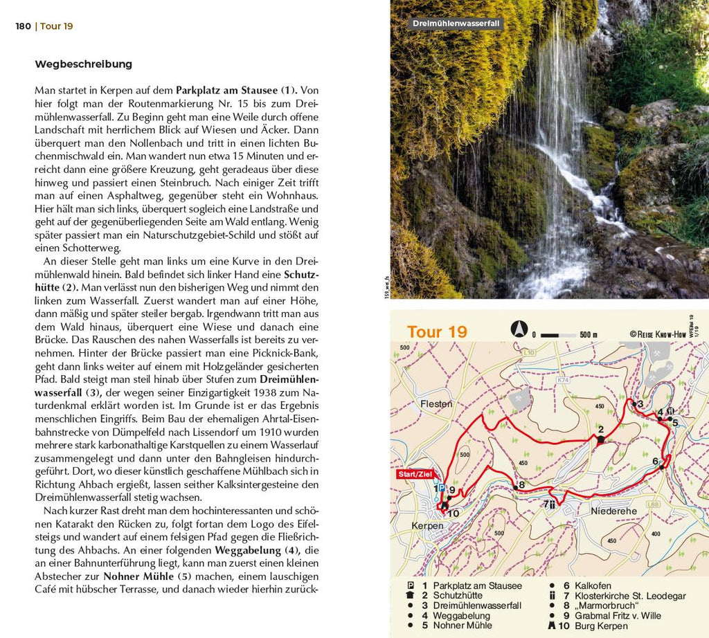 Reise Know-How Wanderführer Eifel : 40 Wanderungen, mit GPS-Tracks