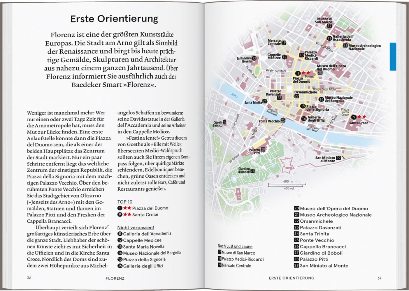 Baedeker SMART Reiseführer Toskana