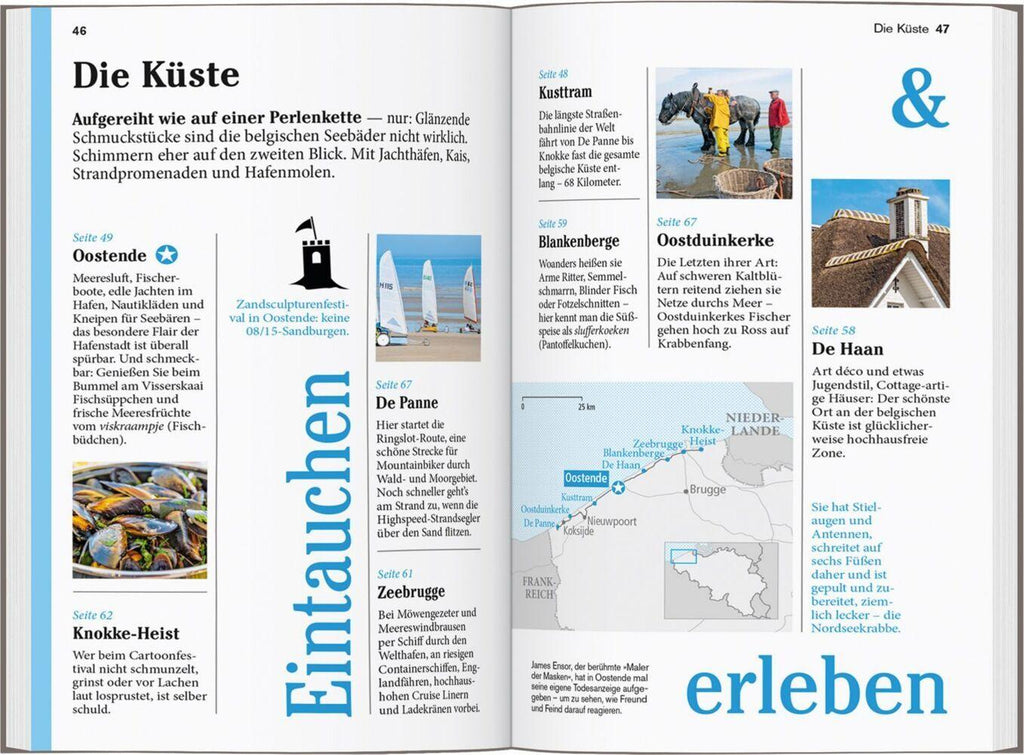 DUMONT Reise-Taschenbuch Reiseführer Belgien
