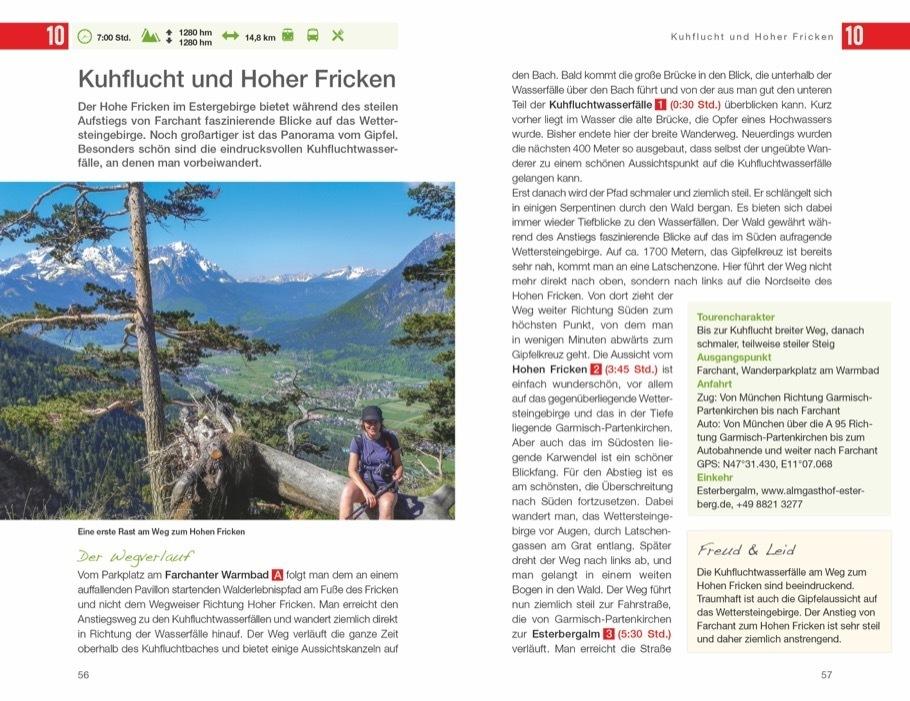 Zeit zum Wandern Zugspitze und Umgebung