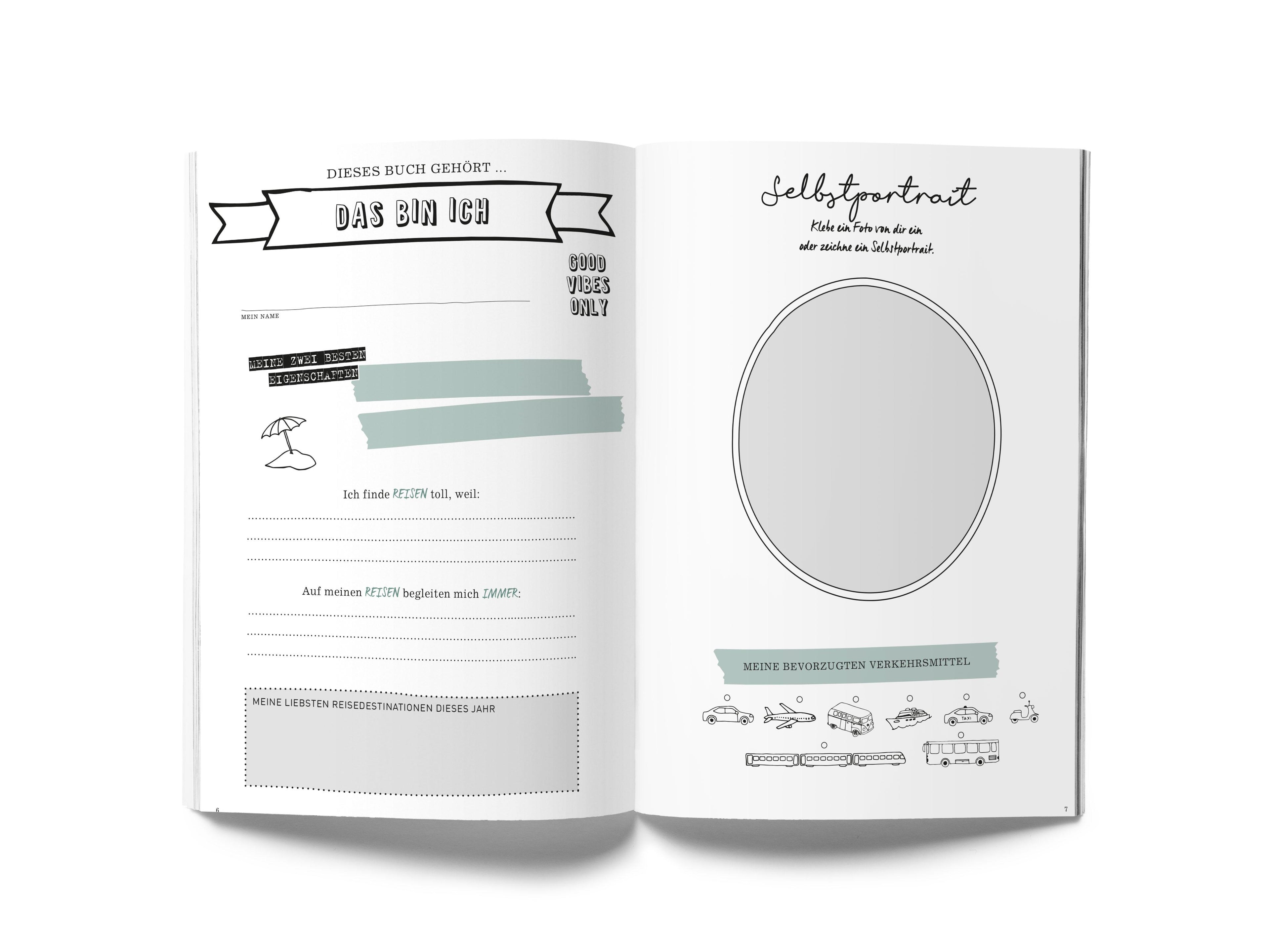 GuideMe Reisetagebuch Travel Memories \"Mein Jahr\"