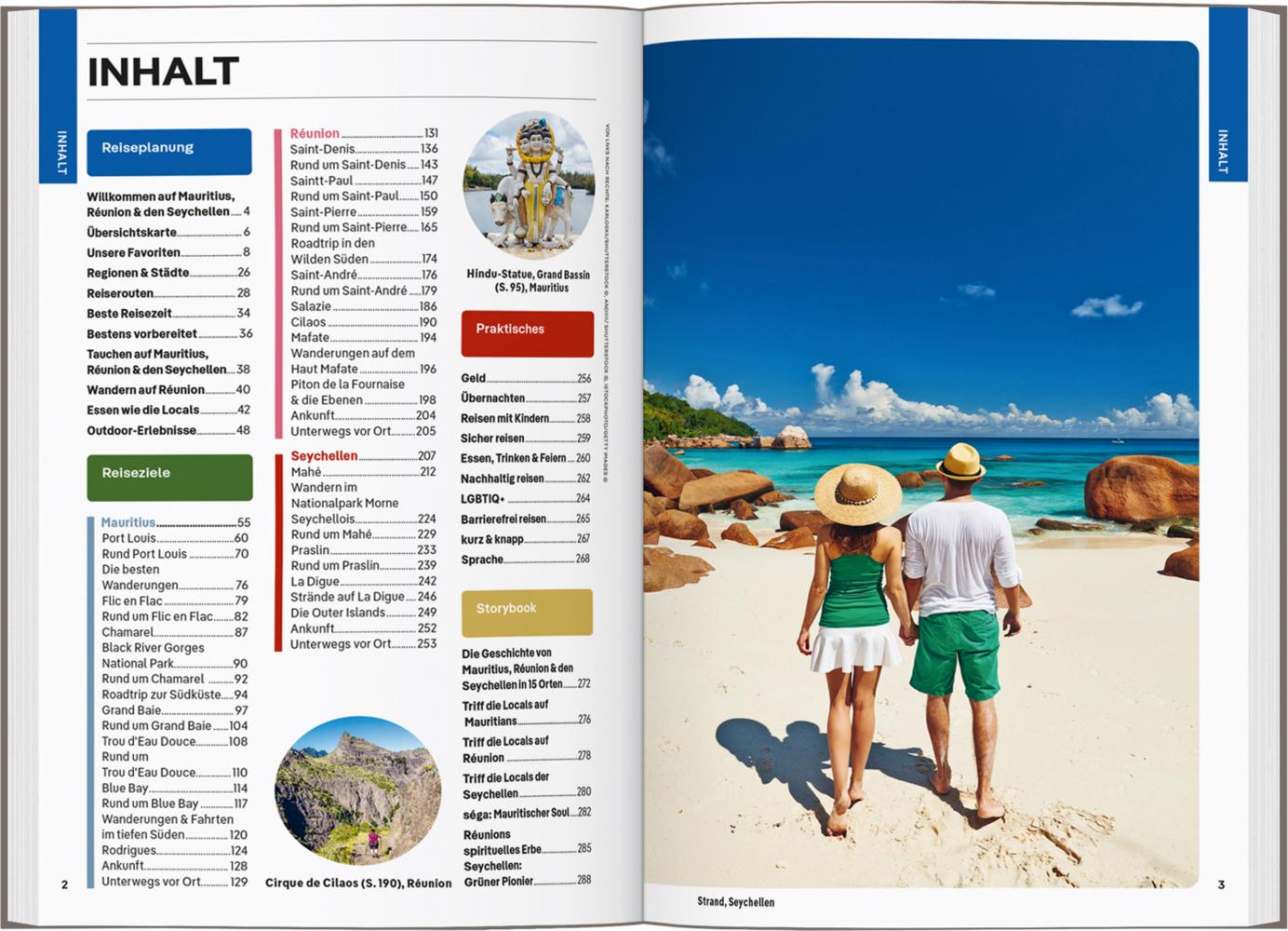 LONELY PLANET Reiseführer Mauritius, Reunion & Seychellen
