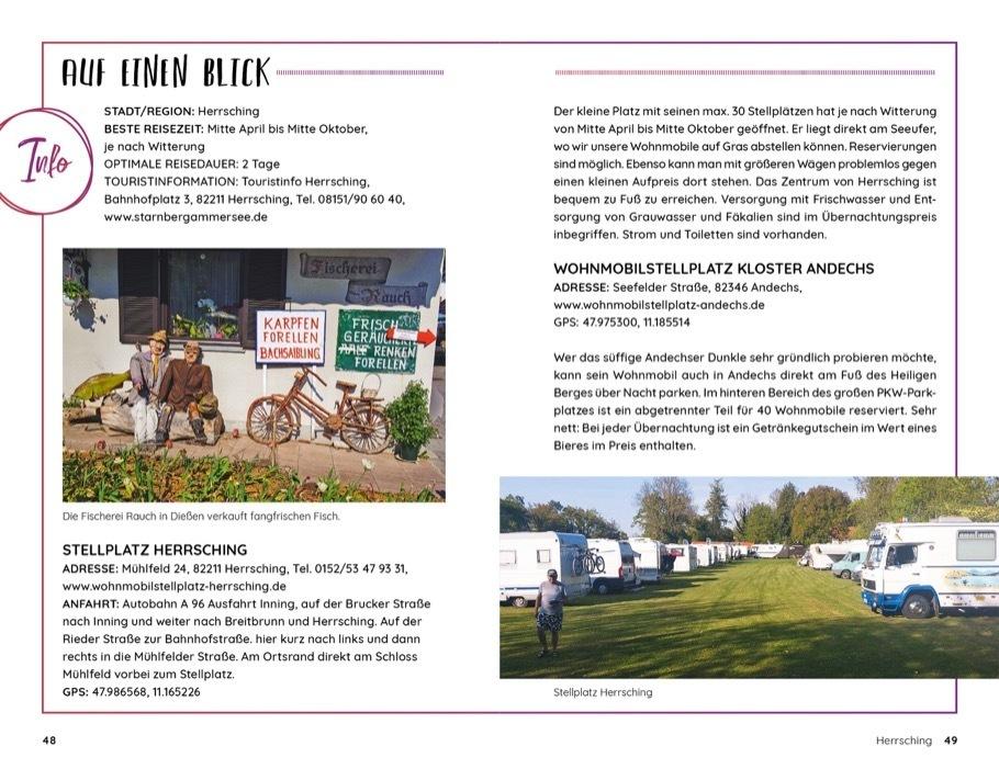 Wochenend und Wohnmobil - Kleine Auszeiten in Oberbayern