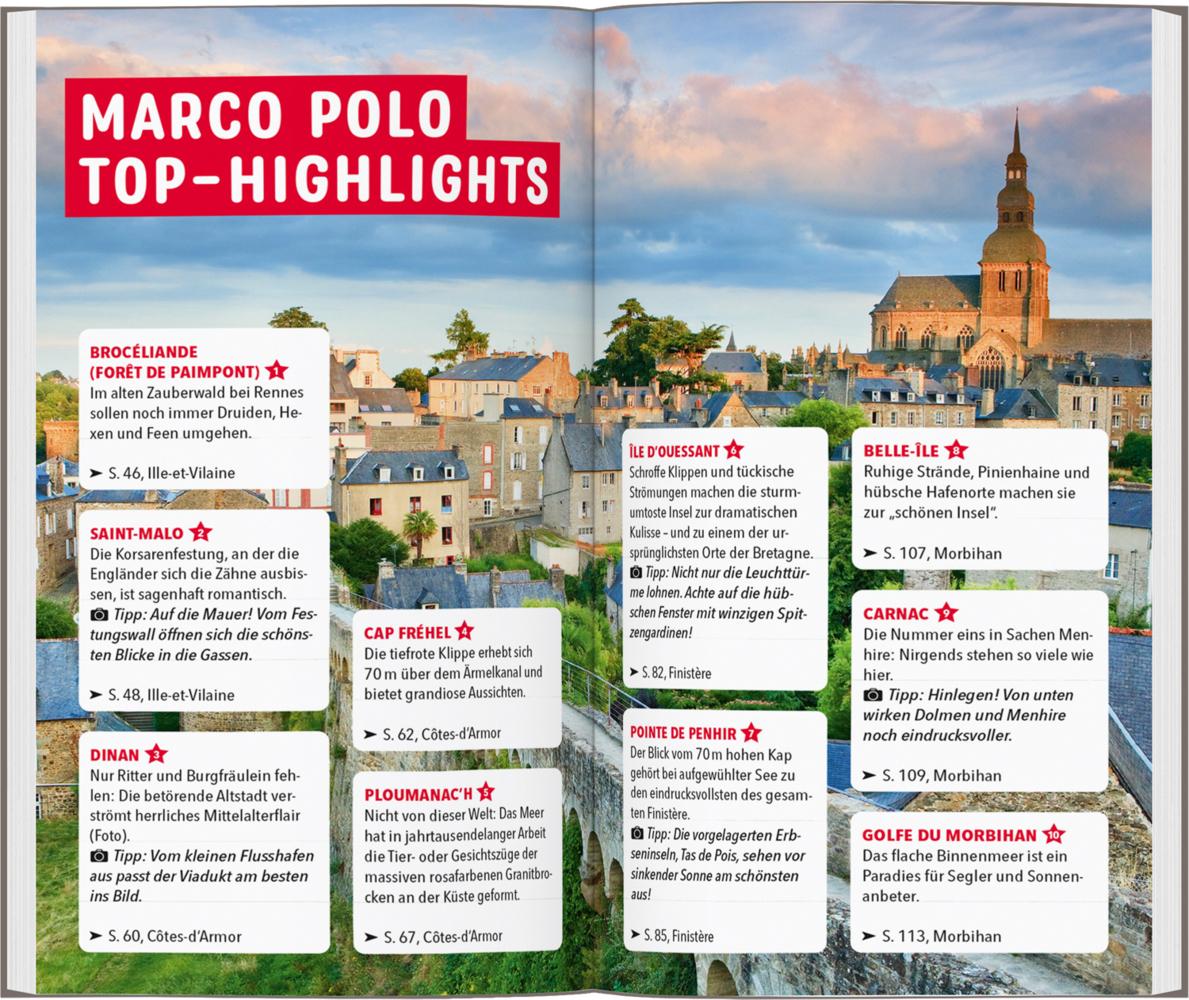 MARCO POLO Reiseführer Bretagne