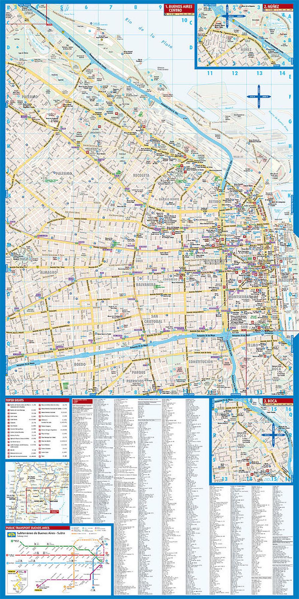 Buenos Aires 1 : 15 000