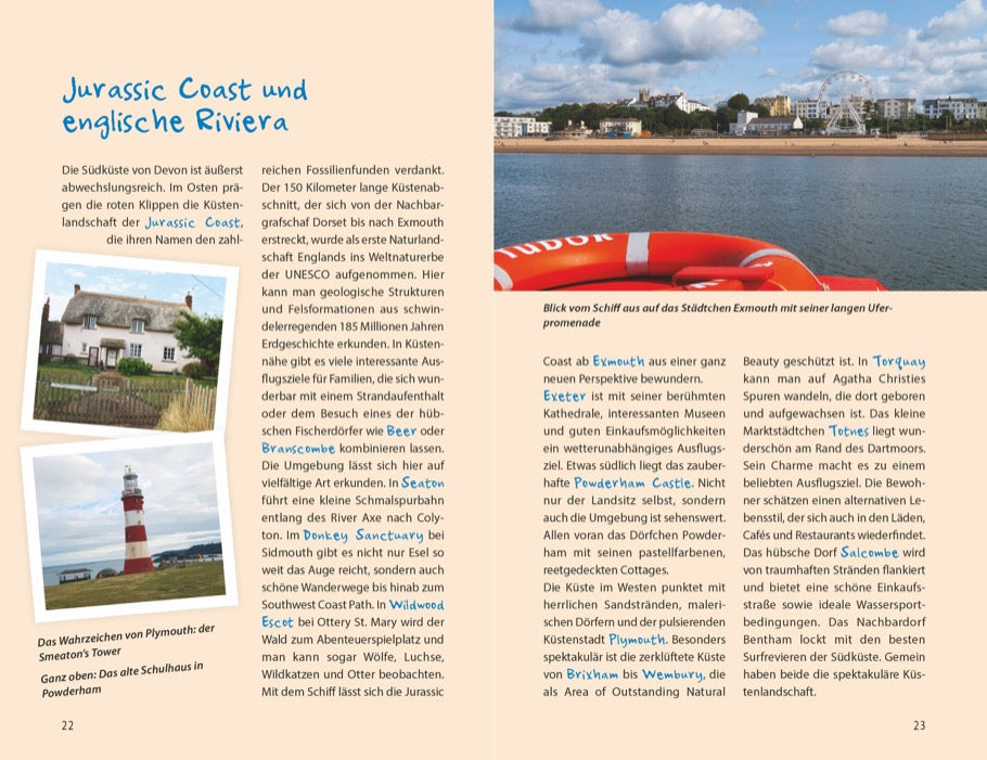 Ab in die Ferien Cornwall und Devon
