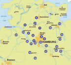 Hamburg und Umland RadLandLust, 26 Lieblings-Radtouren, E-Bike-geeignet, mit Wohnmobilstellplätzen, GPS-Tracks-Download