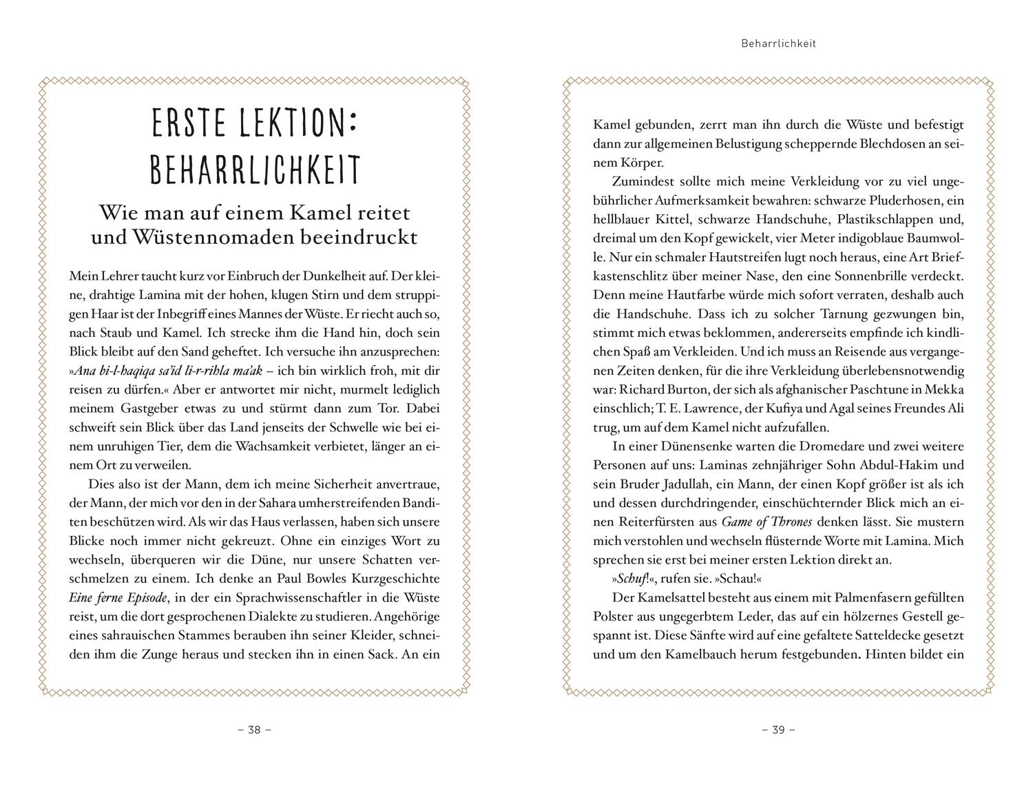 Die acht Lektionen der Wüste