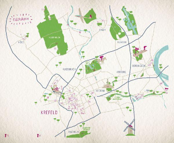 Glücksorte in Krefeld