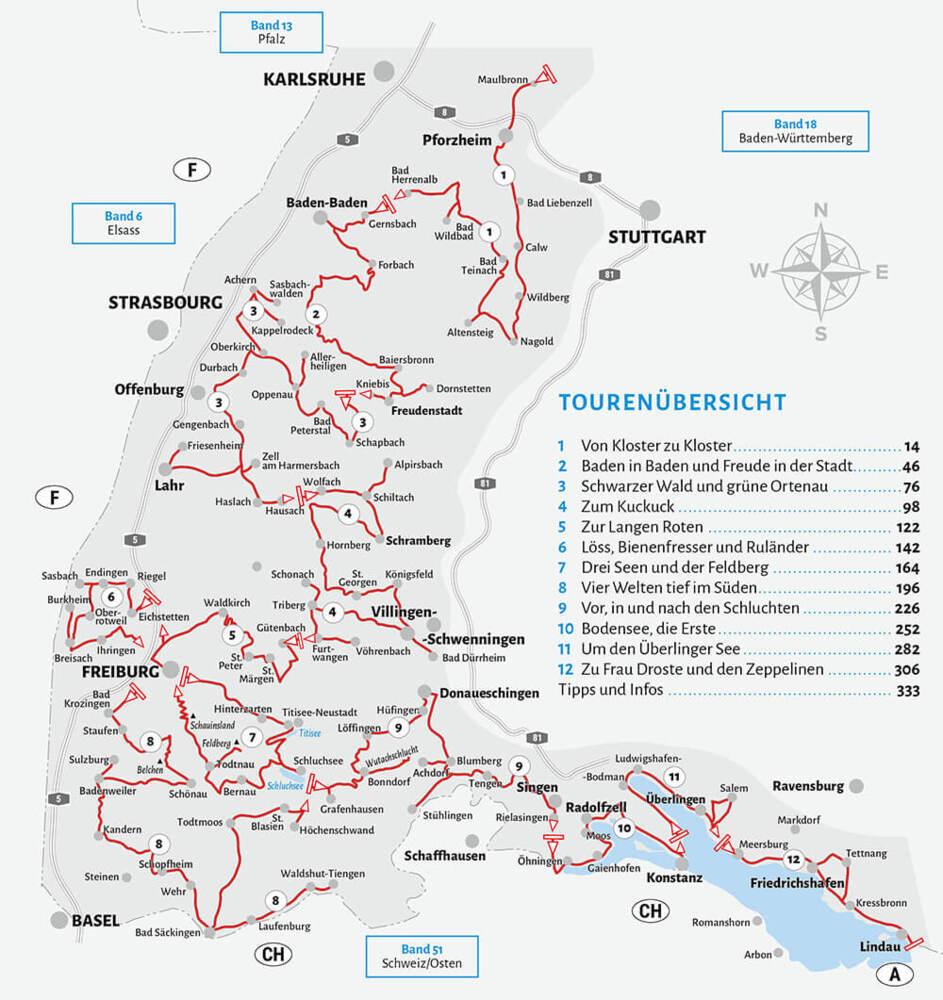 Entdeckertouren mit dem Wohnmobil Schwarzwald und deutscher Bodensee