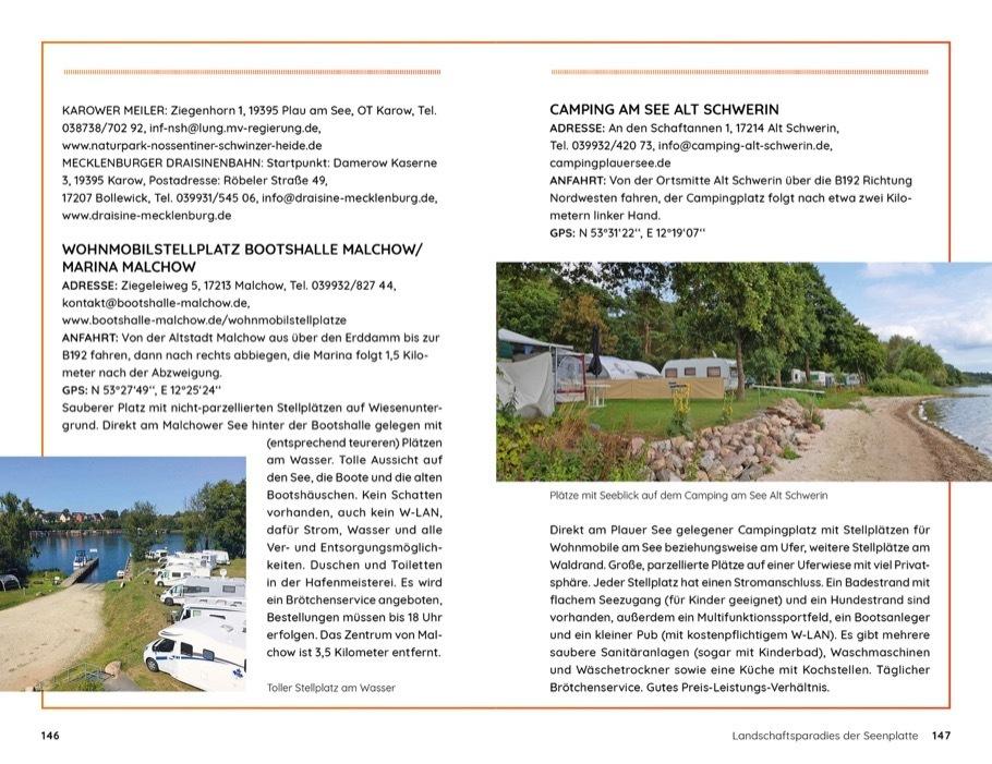 Wochenend und Wohnmobil - Kleine Auszeiten Mecklenburgischen Seenplatte