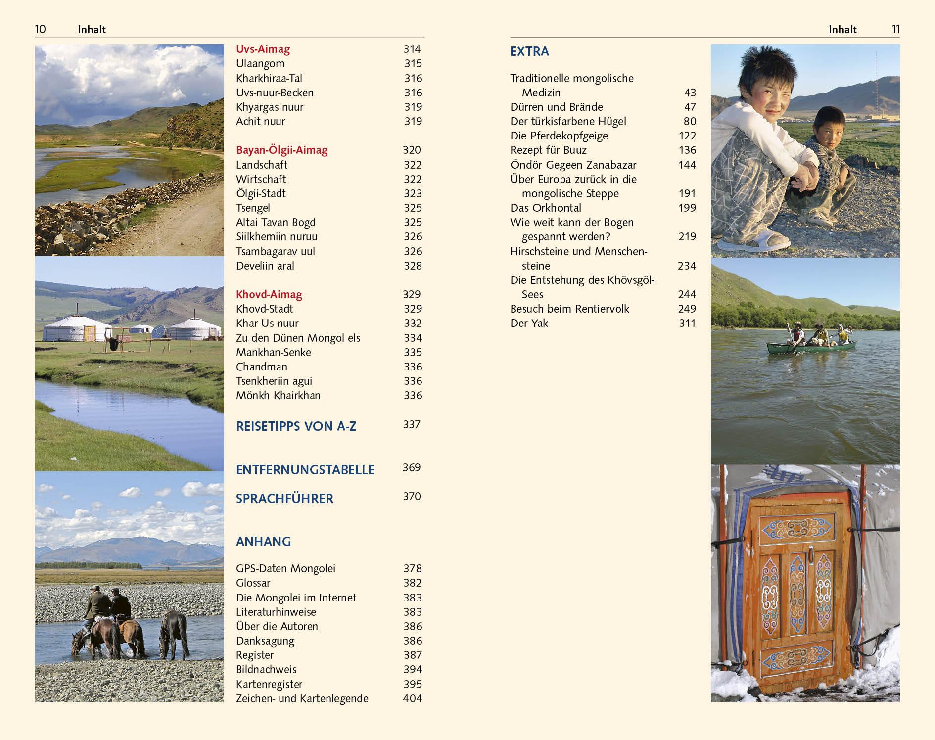 TRESCHER Reiseführer Mongolei