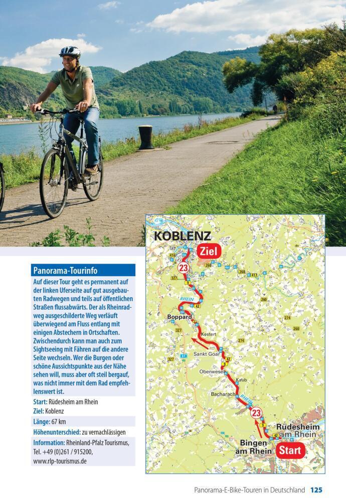 Die 44 schönsten Panorama-E-Bike-Touren in Deutschland