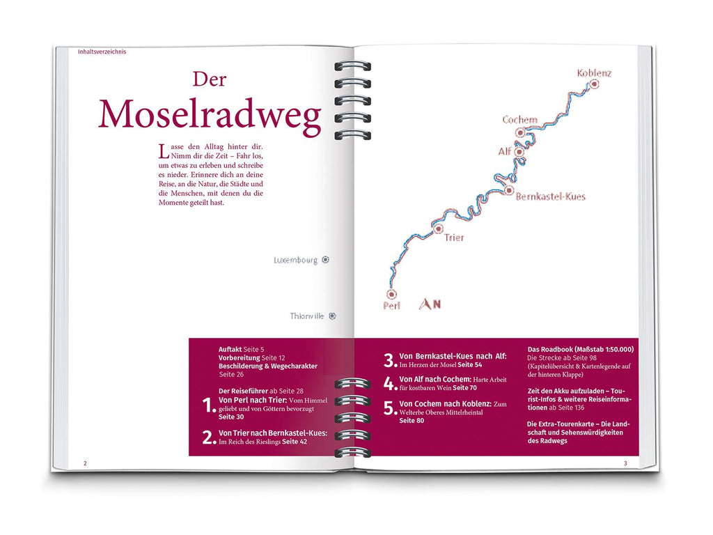 KOMPASS Radreiseführer Moselradweg