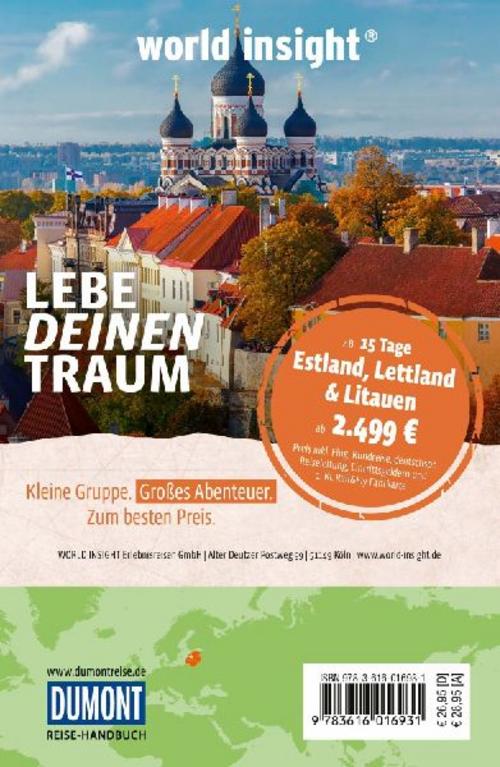 DUMONT Reise-Handbuch Reiseführer Baltikum