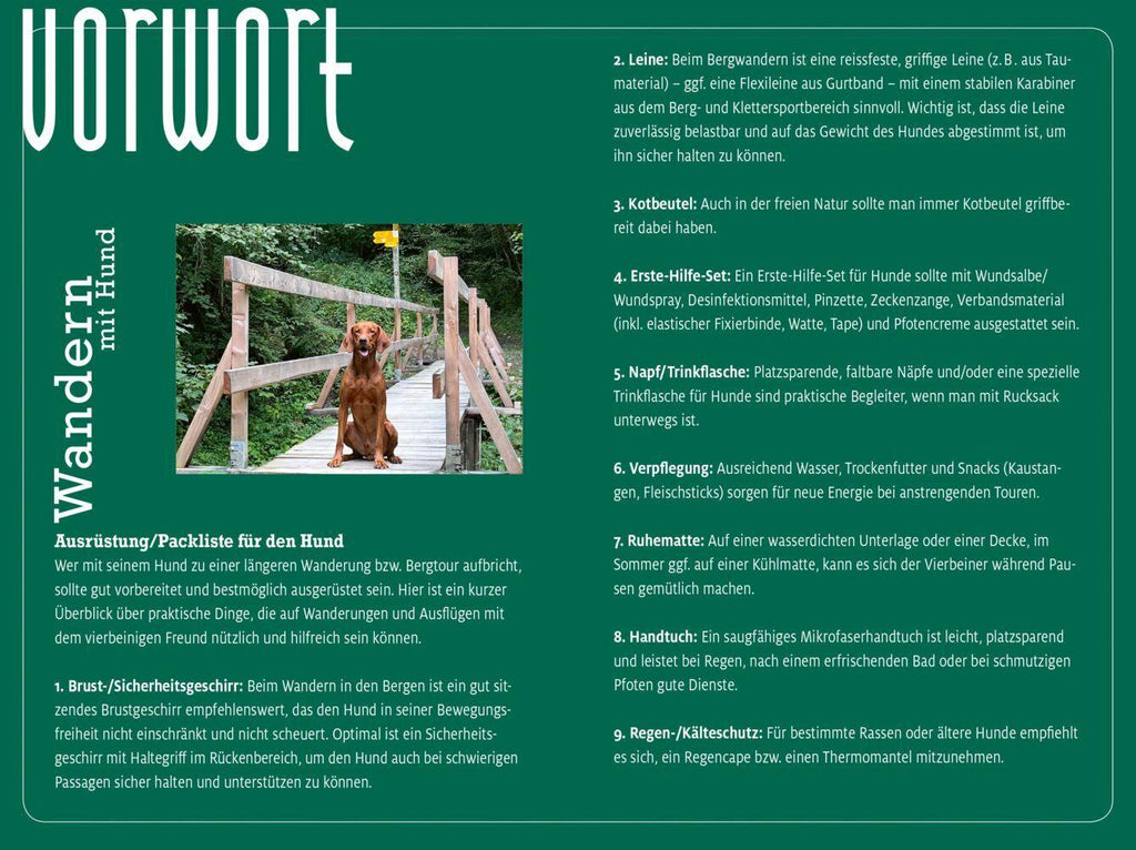 Kümmerly+Frey Erlebnis Schweiz Wandern mit Hund - Wanderführer