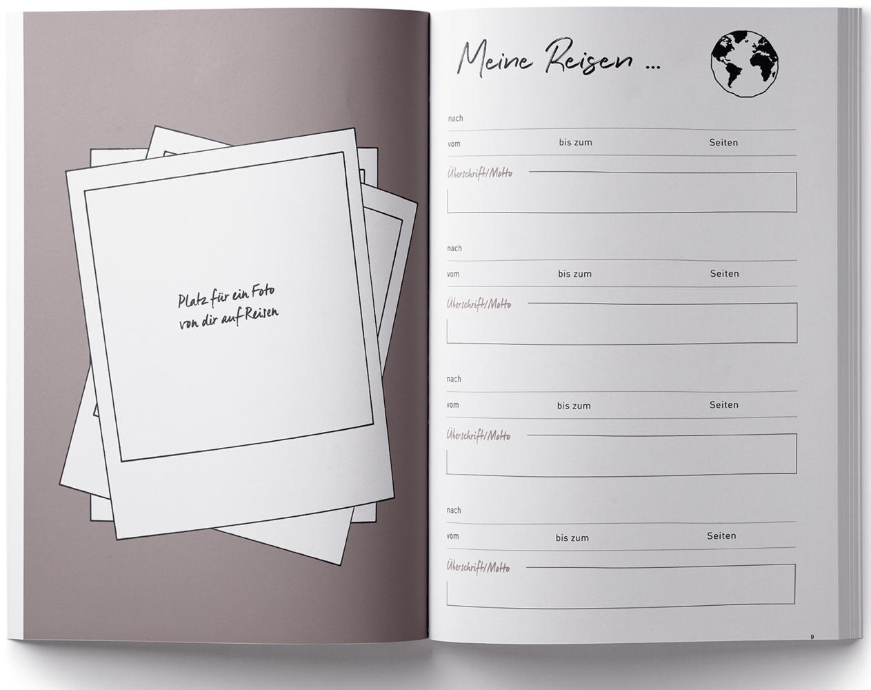 GuideMe Reisetagebuch Travel Memories \"Weltenbummler\"
