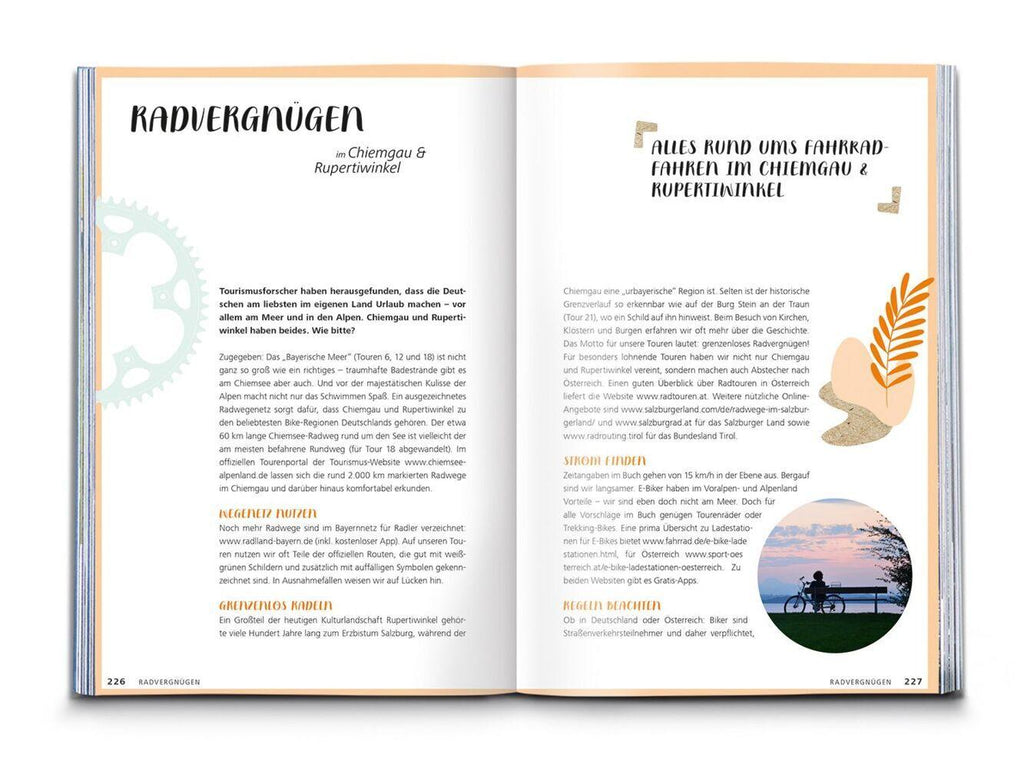 KOMPASS Radvergnügen Chiemgau & Rupertiwinkel